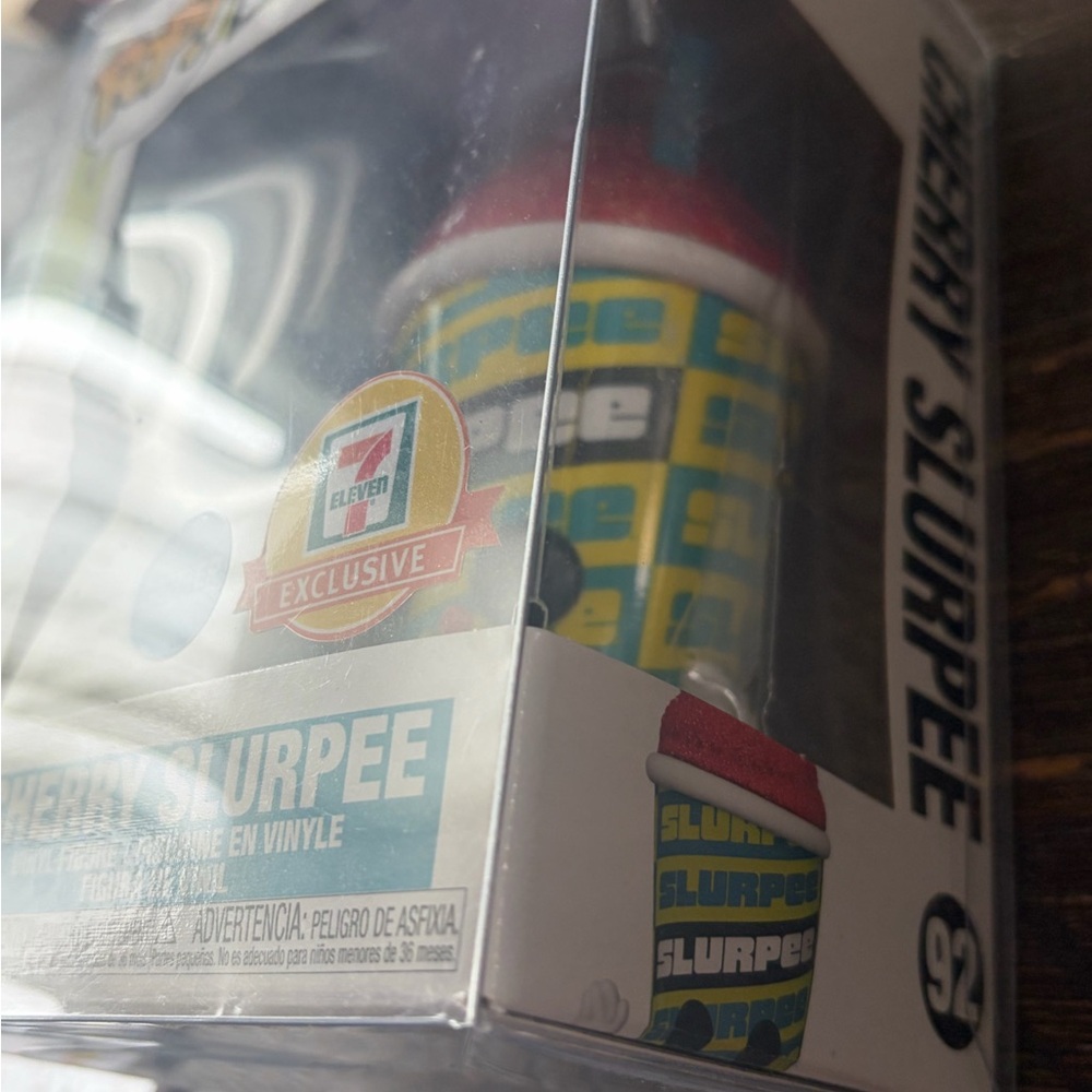 Funko Cherry Slurpee Glitter Figure - Red, Blue, Yellow - Picture 3 of 6